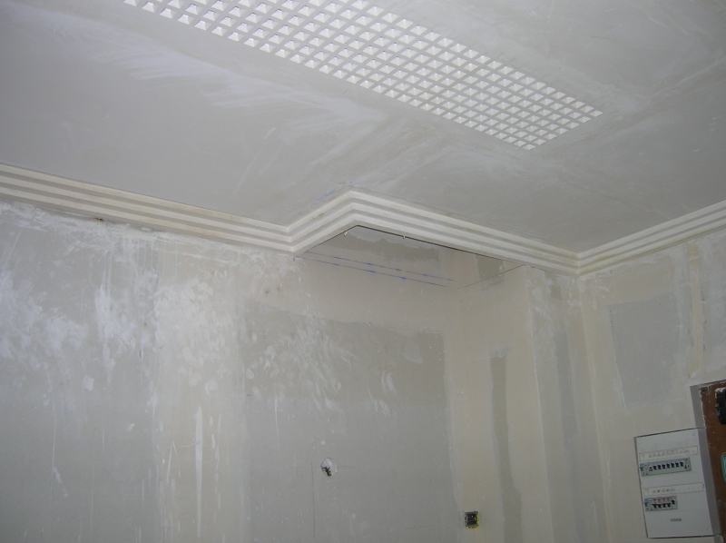 Staff plafond corniche paris meaux torcy seine et marne 77 Corniche plafond décor