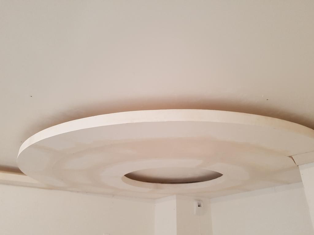  faux  plafond  staff rond  Paris Meaux Torcy Seine et Marne 77